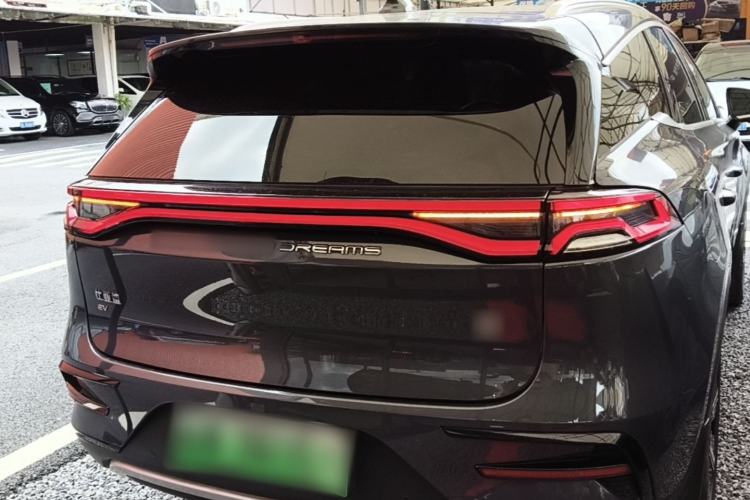 Used BYD Tang New Energy 2022 EV 730KM Luxury Model Rear