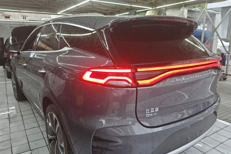 Used BYD Tang New Energy 2022 DM-p 215KM Four-Wheel Drive Flagship Model Rear Left 45 Deg