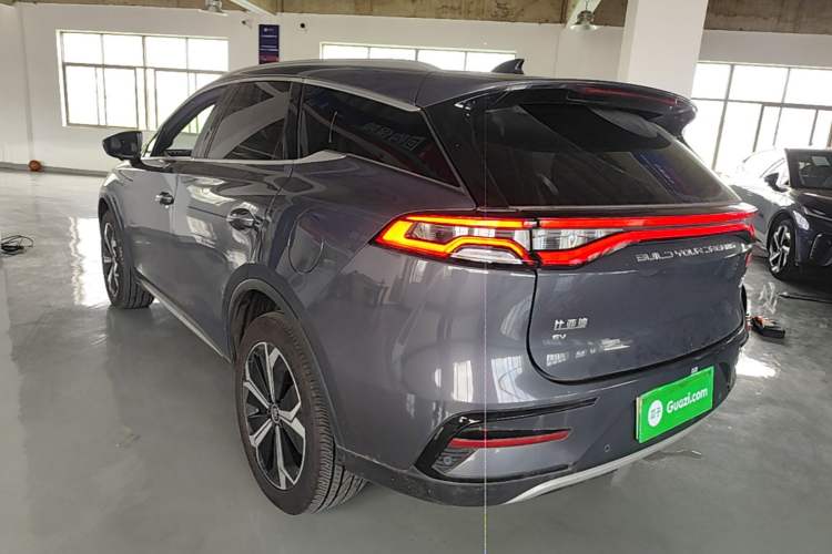 Used BYD Tang New Energy 2022 EV 730KM Luxury Model Rear Left 45 Deg