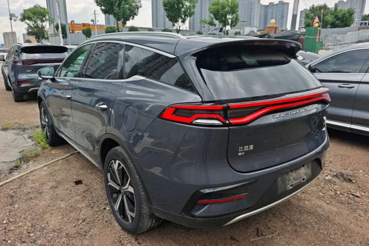 Used BYD Tang New Energy 2022 EV 600KM Luxury Model Rear Left 45 Deg