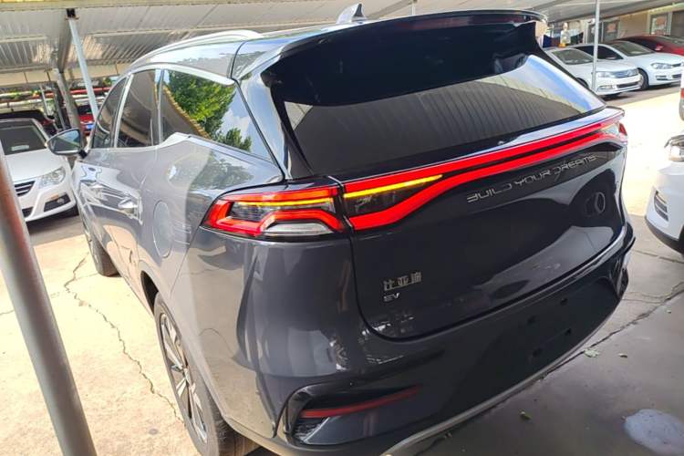Used BYD Tang New Energy 2022 EV 730KM Luxury Model Rear Left 45 Deg