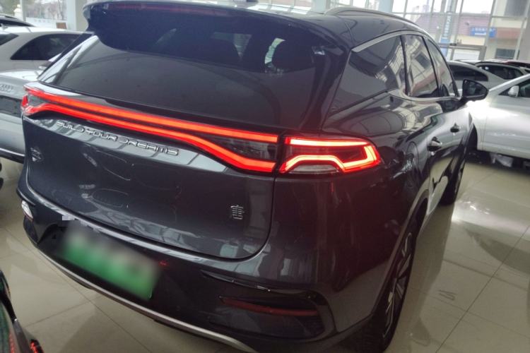 Used BYD Tang New Energy 2022 EV 600KM Luxury Model Rear Right 45 Deg