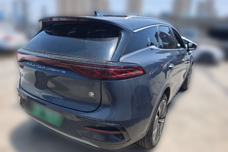 Used BYD Tang New Energy 2022 EV 635 km All-Wheel-Drive Flagship Model Rear Right 45 Deg