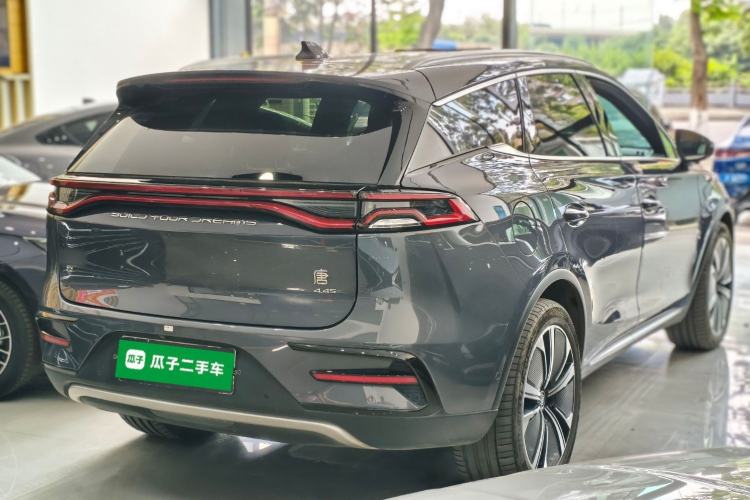 Used BYD Tang New Energy 2022 EV 635 km All-Wheel-Drive Flagship Model Rear Right 45 Deg