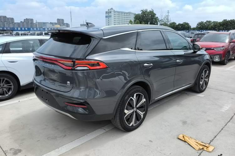 Used BYD Tang New Energy 2022 EV 730KM Luxury Model Rear Right 45 Deg