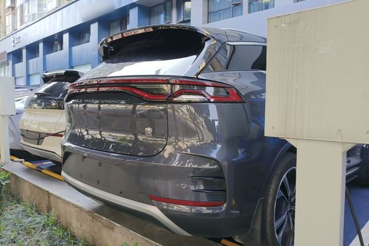 Used BYD Tang New Energy 2022 DM-p 215KM Four-Wheel Drive Flagship Model Rear Right 45 Deg