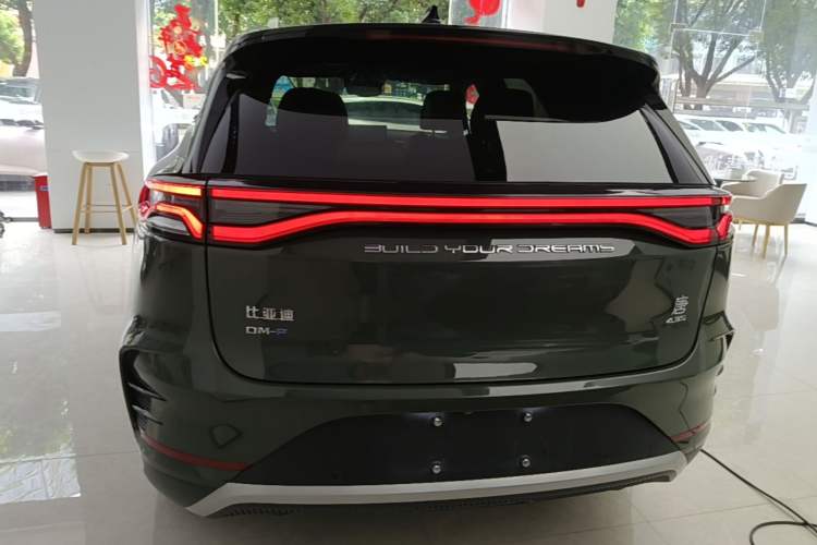 Used BYD Tang New Energy 2022 DM-p 215KM Four-Wheel Drive Flagship Model Rear