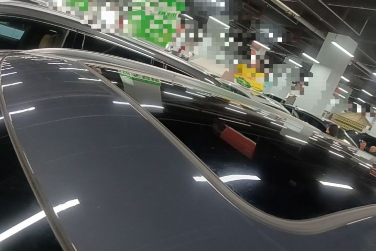 Used BYD Tang New Energy 2022 EV 730KM Luxury Model Roof