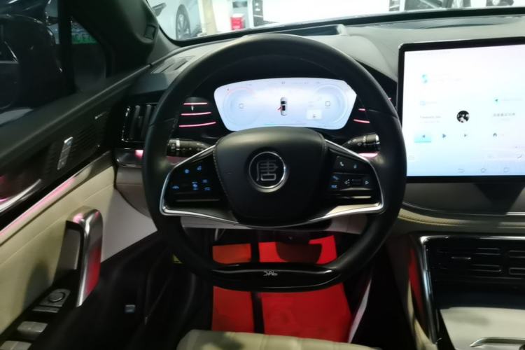 Used BYD Tang New Energy 2022 EV 635 km All-Wheel-Drive Flagship Model Steering Wheel