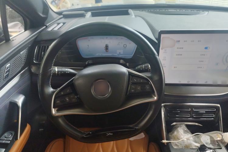 Used BYD Tang New Energy 2022 EV 635 km All-Wheel-Drive Flagship Model Steering Wheel