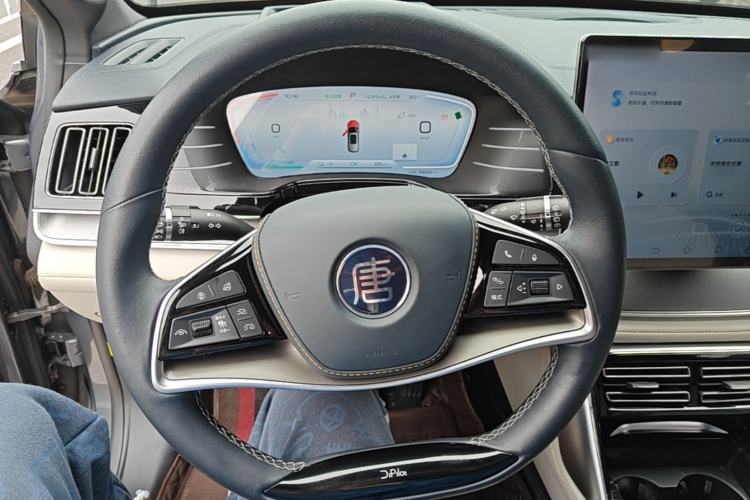 Used BYD Tang New Energy 2022 EV 635 km All-Wheel-Drive Flagship Model Steering Wheel