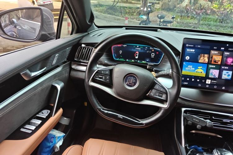 Used BYD Tang New Energy 2022 DM-p 215KM Four-Wheel Drive Flagship Model Steering Wheel