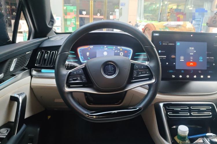 Used BYD Tang New Energy 2022 DM-p 215KM Four-Wheel Drive Flagship Model Steering Wheel