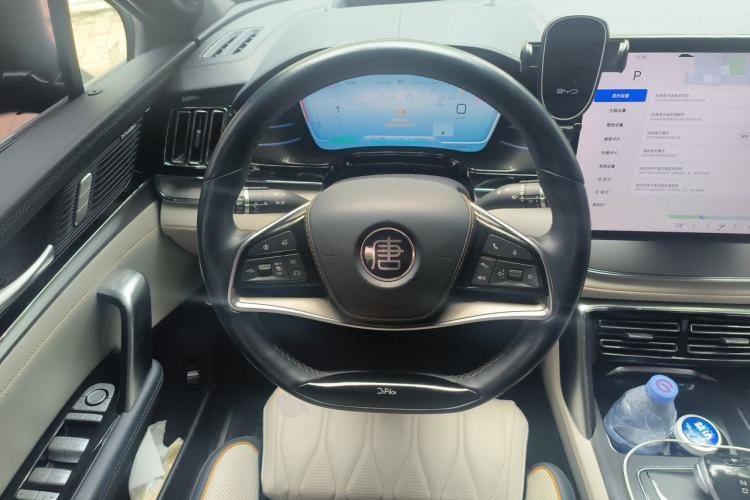 Used BYD Tang New Energy 2022 EV 635 km All-Wheel-Drive Flagship Model Steering Wheel