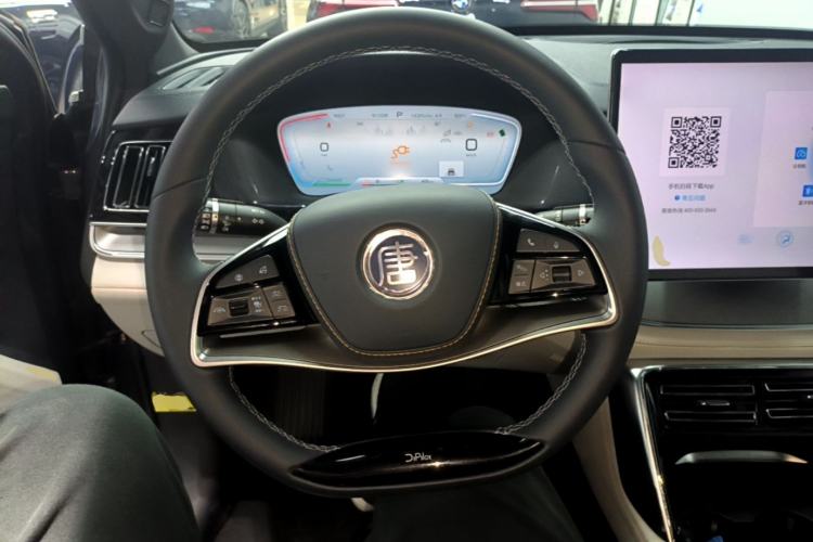 Used BYD Tang New Energy 2022 EV 600KM Luxury Model Steering Wheel