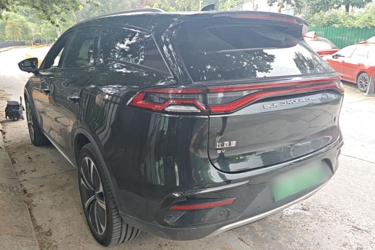 Used BYD Tang New Energy 2022 EV 635 km All-Wheel-Drive Flagship Model Rear Left 45 Deg
