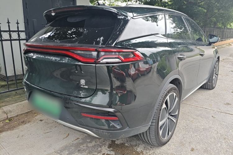 Used BYD Tang New Energy 2022 EV 635 km All-Wheel-Drive Flagship Model Rear Right 45 Deg