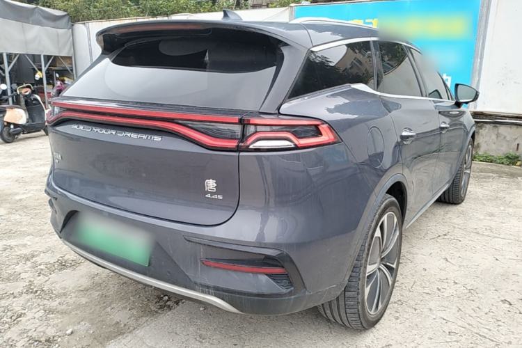 Used BYD Tang New Energy 2022 EV 635 km All-Wheel-Drive Flagship Model Rear Right 45 Deg