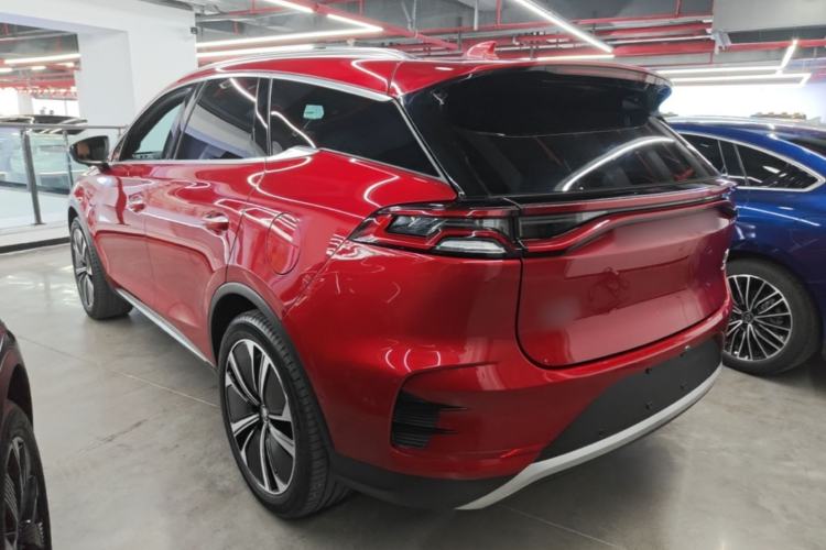 Used BYD Tang New Energy 2022 DM-p 215KM Four-Wheel Drive Flagship Model Rear Left 45 Deg