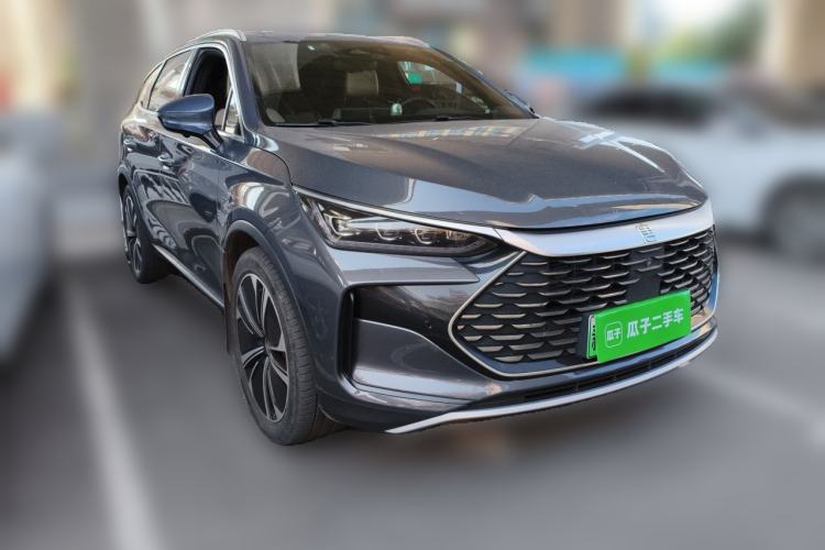 Used BYD Tang New Energy 2022 DM-p 215KM Four-Wheel Drive Flagship Model Front Right 45 Deg