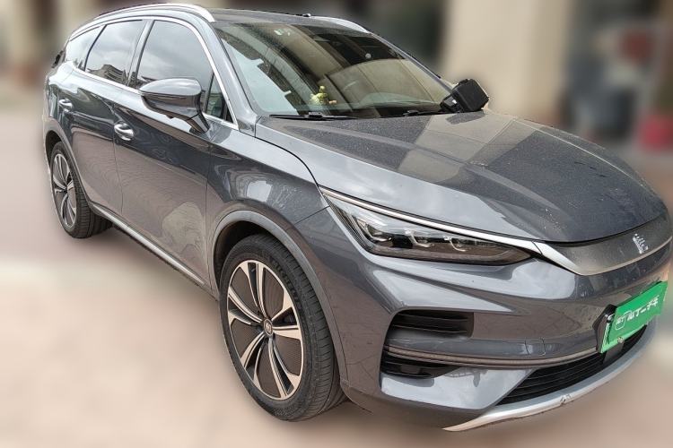 Used BYD Tang New Energy 2022 EV 635 km All-Wheel-Drive Flagship Model Front Right 45 Deg