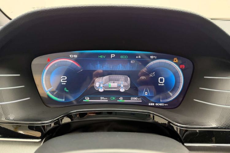 Used BYD Tang New Energy 2022 DM-p 215KM Four-Wheel Drive Flagship Model Instrument Cluster