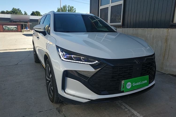 Used BYD Tang New Energy 2022 DM-p 215KM Four-Wheel Drive Flagship Model Front Right 45 Deg