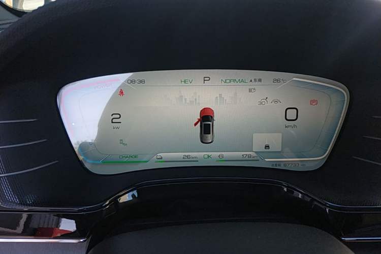 Used BYD Tang New Energy 2022 DM-p 215KM Four-Wheel Drive Flagship Model Instrument Cluster