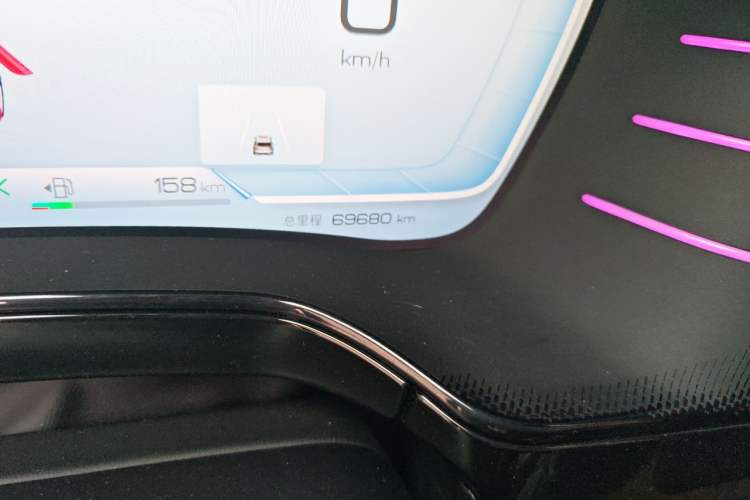 Used BYD Tang New Energy 2022 DM-p 215KM Four-Wheel Drive Flagship Model Odometer Close Up