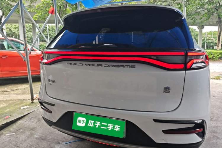 Used BYD Tang New Energy 2022 EV 730KM Luxury Model Rear
