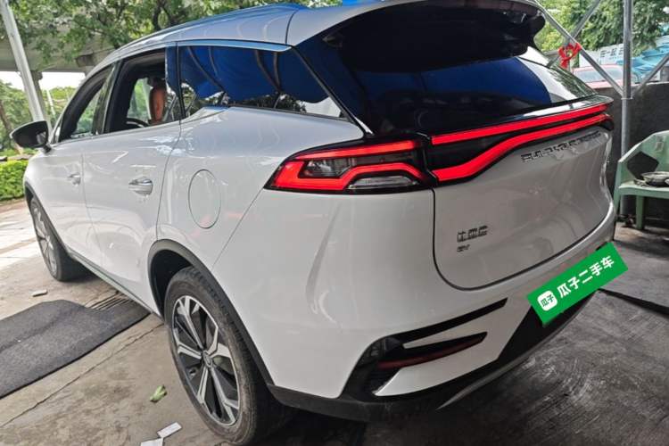 Used BYD Tang New Energy 2022 EV 730KM Luxury Model Rear Left 45 Deg