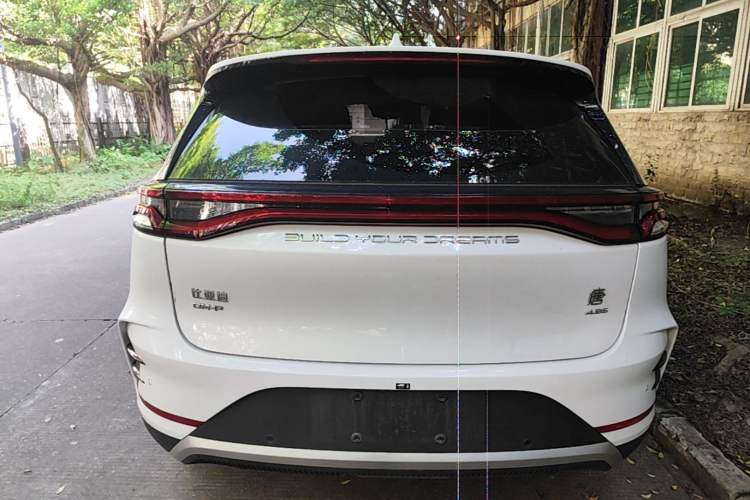 Used BYD Tang New Energy 2022 DM-p 215KM Four-Wheel Drive Flagship Model Rear