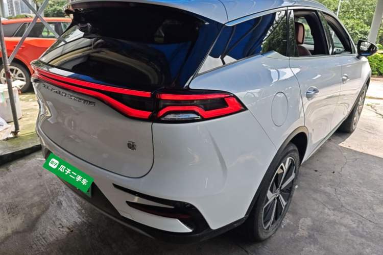 Used BYD Tang New Energy 2022 EV 730KM Luxury Model Rear Right 45 Deg