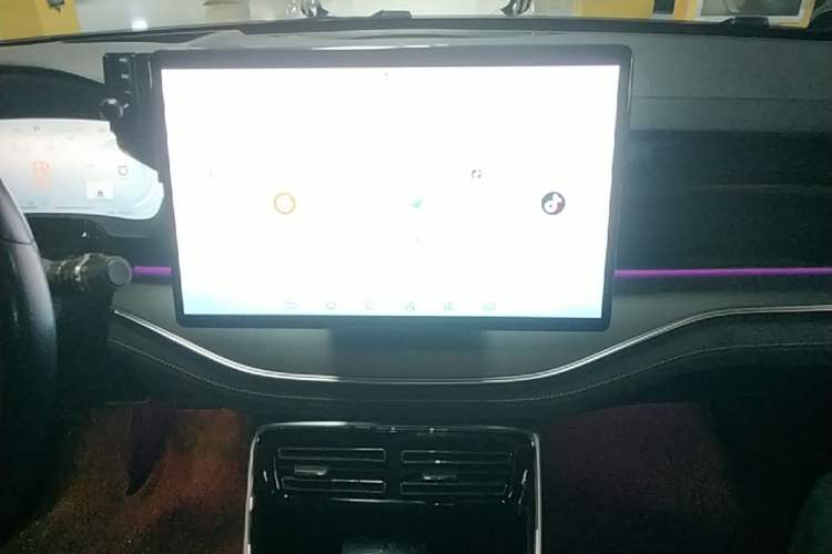 Used BYD Tang New Energy 2023 DM-i Champion Edition 112KM Prestige Model Audio And AC Panel
