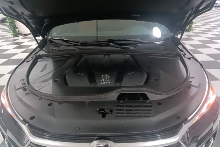 Used BYD Tang New Energy 2023 DM-i Champion Edition 112KM Prestige Model Engine Bay