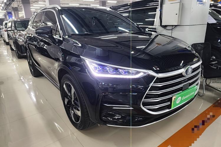 Used BYD Tang New Energy 2023 DM-i Champion Edition 112KM Prestige Model Front Right 45 Deg