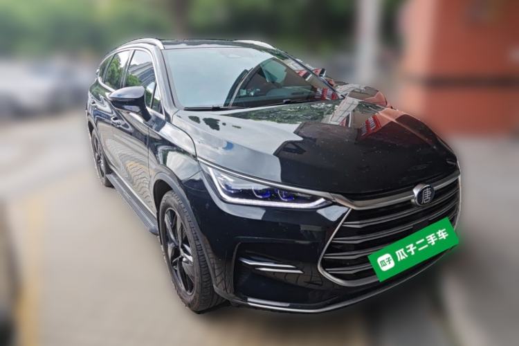 Used BYD Tang New Energy 2023 DM-i Champion Edition 112KM Prestige Model Front Right 45 Deg