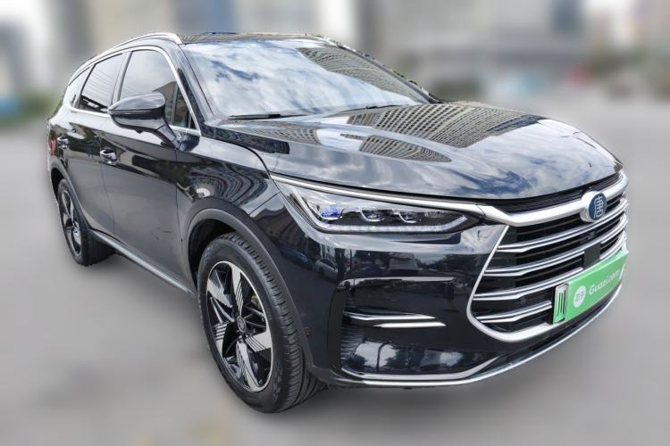 Used BYD Tang New Energy 2023 DM-i Champion Edition 112KM Prestige Model Front Right 45 Deg