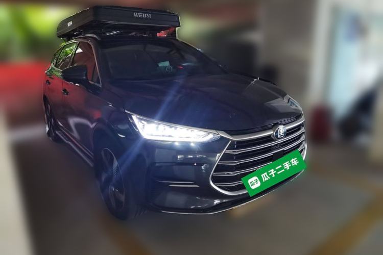Used BYD Tang New Energy 2023 DM-i Champion Edition 112KM Prestige Model Front Right 45 Deg