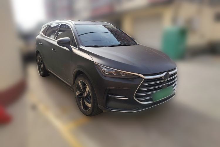 Used BYD Tang New Energy 2023 DM-i Champion Edition 112KM Prestige Model Front Right 45 Deg