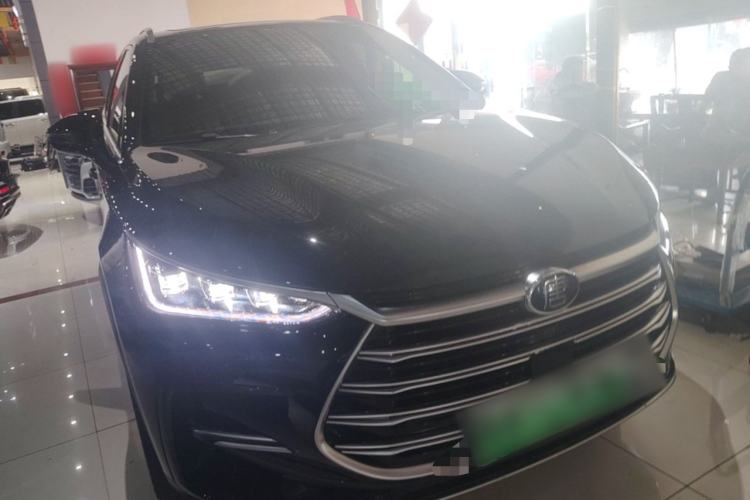 Used BYD Tang New Energy 2023 DM-i Champion Edition 112KM Prestige Model Front Right 45 Deg