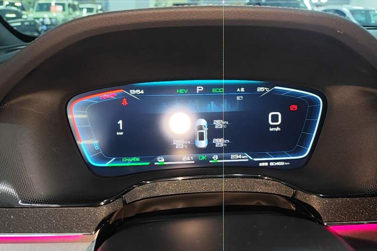 Used BYD Tang New Energy 2023 DM-i Champion Edition 112KM Prestige Model Instrument Cluster