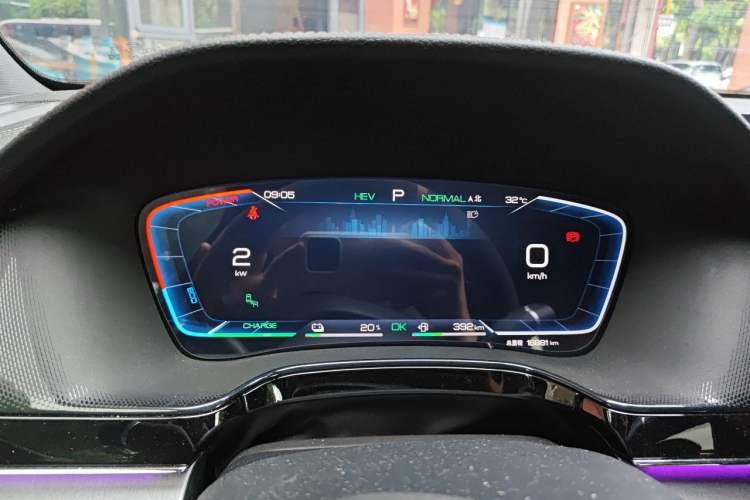 Used BYD Tang New Energy 2023 DM-i Champion Edition 112KM Prestige Model Instrument Cluster