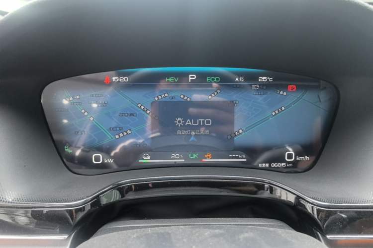Used BYD Tang New Energy 2023 DM-i Champion Edition 112KM Prestige Model Instrument Cluster