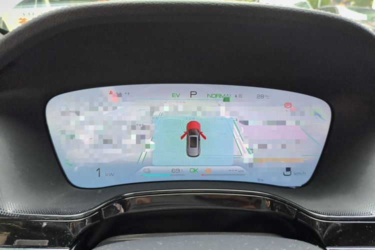 Used BYD Tang New Energy 2023 DM-i Champion Edition 112KM Prestige Model Instrument Cluster