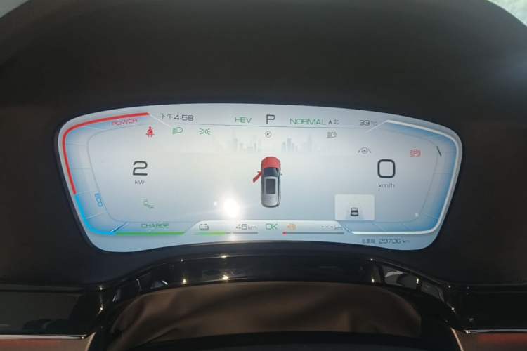 Used BYD Tang New Energy 2023 DM-i Champion Edition 112KM Prestige Model Instrument Cluster