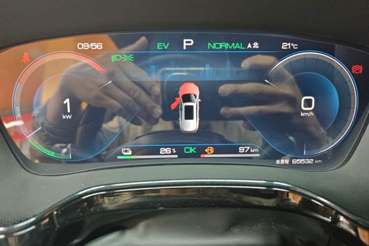 Used BYD Tang New Energy 2023 DM-i Champion Edition 112KM Prestige Model Instrument Cluster