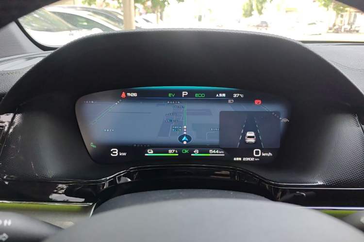 Used BYD Tang New Energy 2023 DM-i Champion Edition 112KM Prestige Model Instrument Cluster