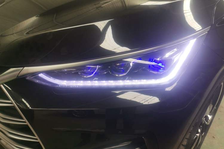 Used BYD Tang New Energy 2023 DM-i Champion Edition 112KM Prestige Model Left Front Headlight