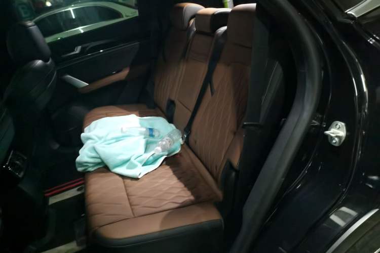 Used BYD Tang New Energy 2023 DM-i Champion Edition 112KM Prestige Model Left Rear Seat